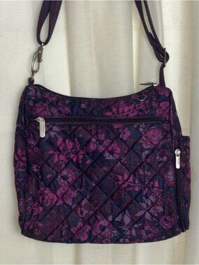 Travelon RFID Anti-Theft Boho North South Quilted Crossbody Bag Purse